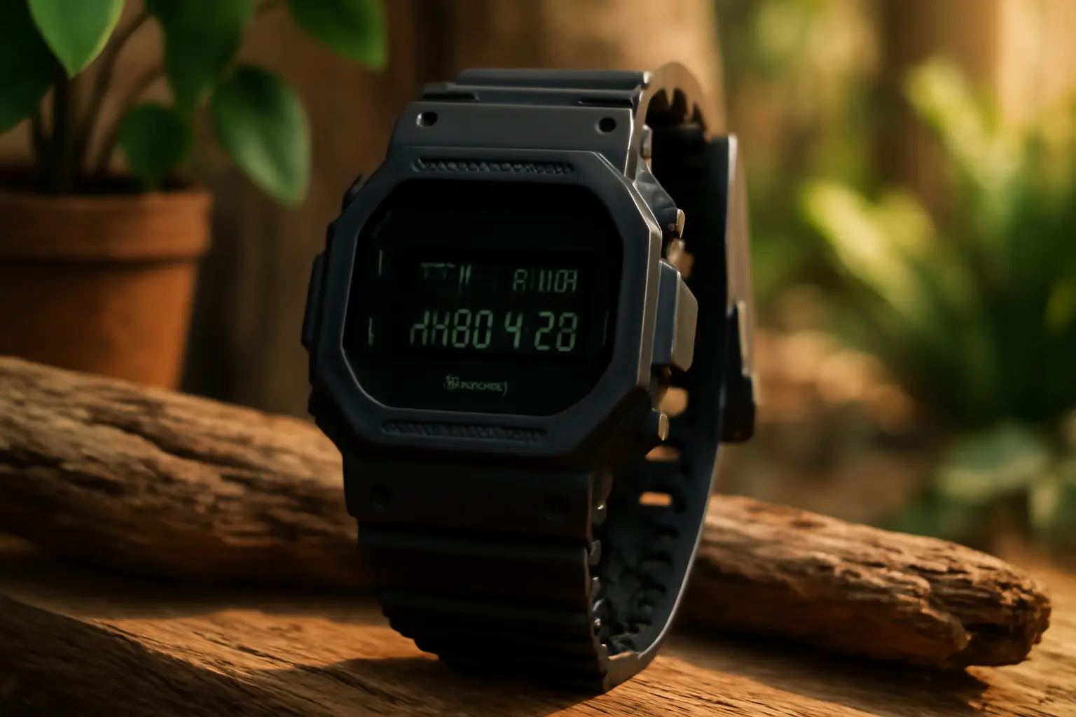 Relógio Casio G-Shock DW-5600UBB-1DR - Iluminação LED