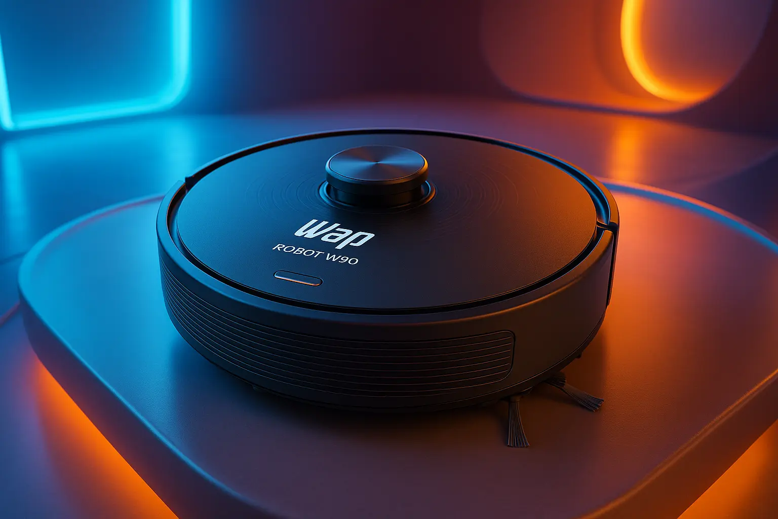 WAP ROBOT W90: Aspirador Robô 3 em 1 com Alta Eficiência