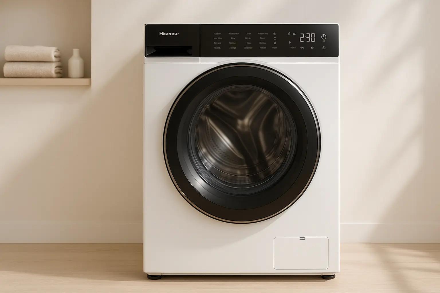 Hisense Lava e Seca: Painel Touch, Steam e Motor Inverter