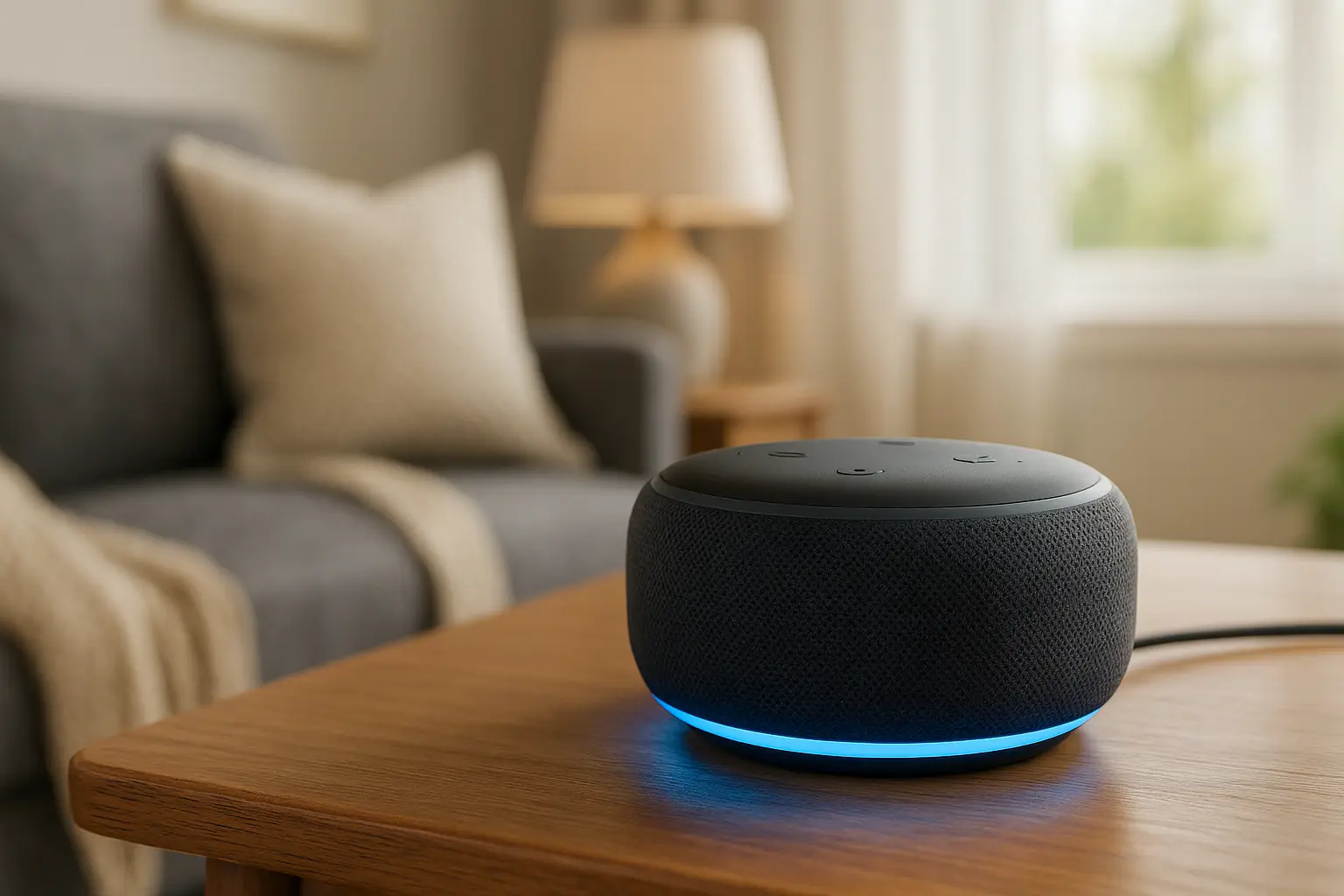 Echo Dot com Som Potente e Alexa Inteligente
