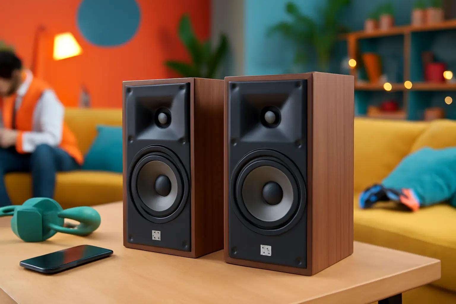 JBL - Par de Caixas Stage 250B Bookshelf 75W RMS