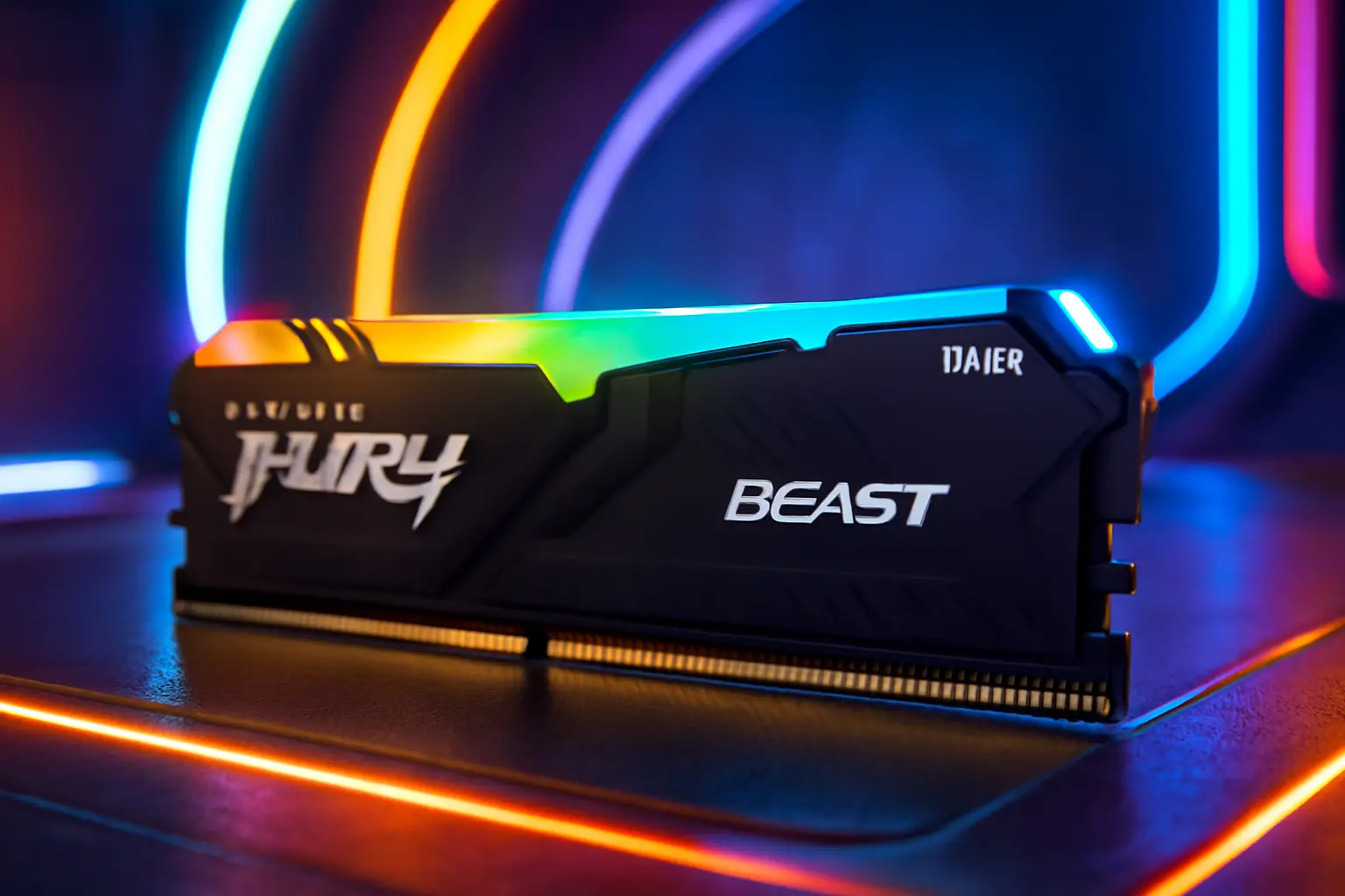 Kingston Fury Beast DDR5 8GB 5600MT/s RGB: Desempenho e Estilo para Gamers