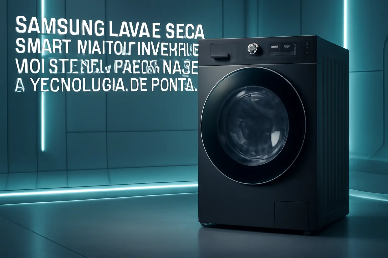Samsung Lava e Seca Smart Digital Inverter WD13T 13kg: Praticidade e Tecnologia de Ponta