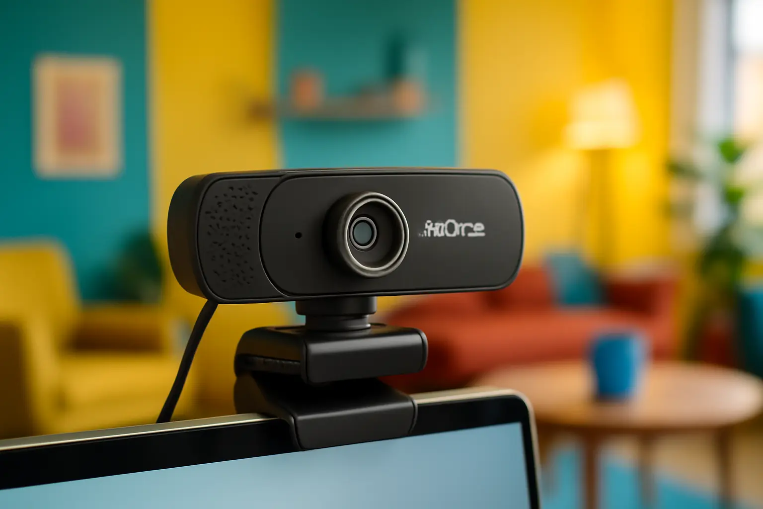 Intelbras Webcam Para Videoconferência USB Cam 1080p Preto