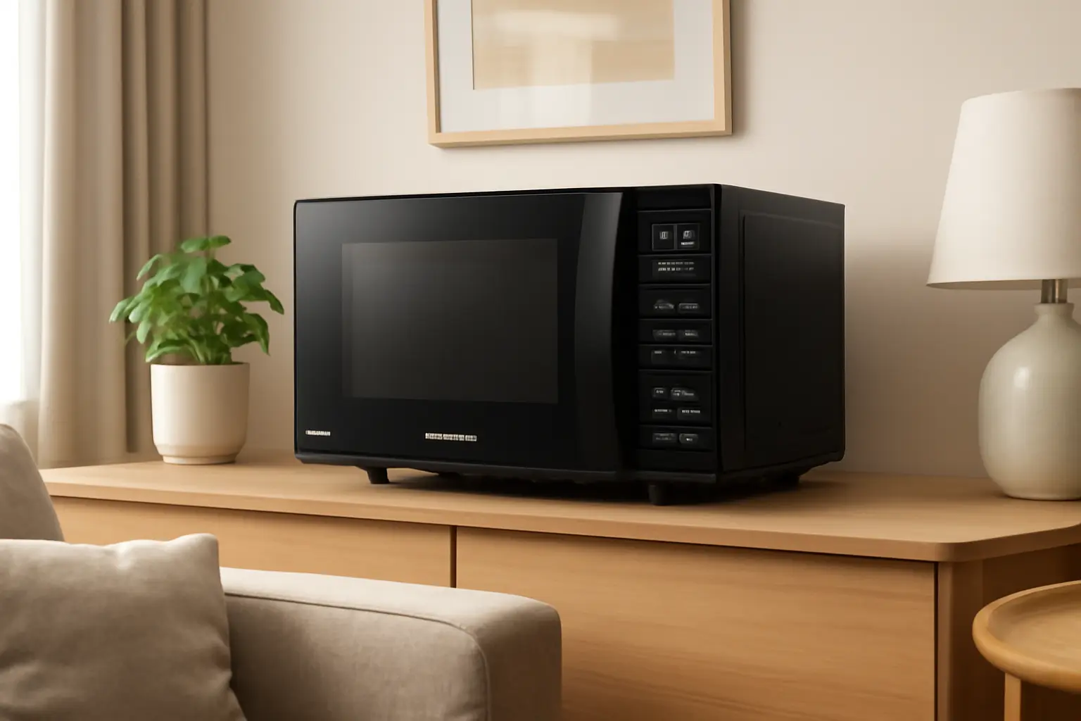 Micro-ondas Panasonic 30L com Função Air Fryer e Grill