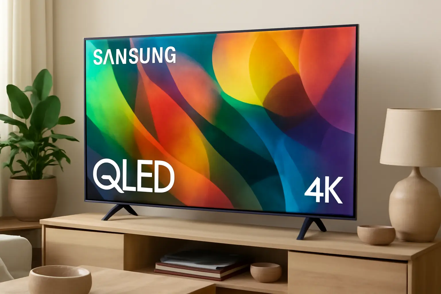 Samsung Smart TV 50" QLED 4K 50Q60D - Tecnologia e Design
