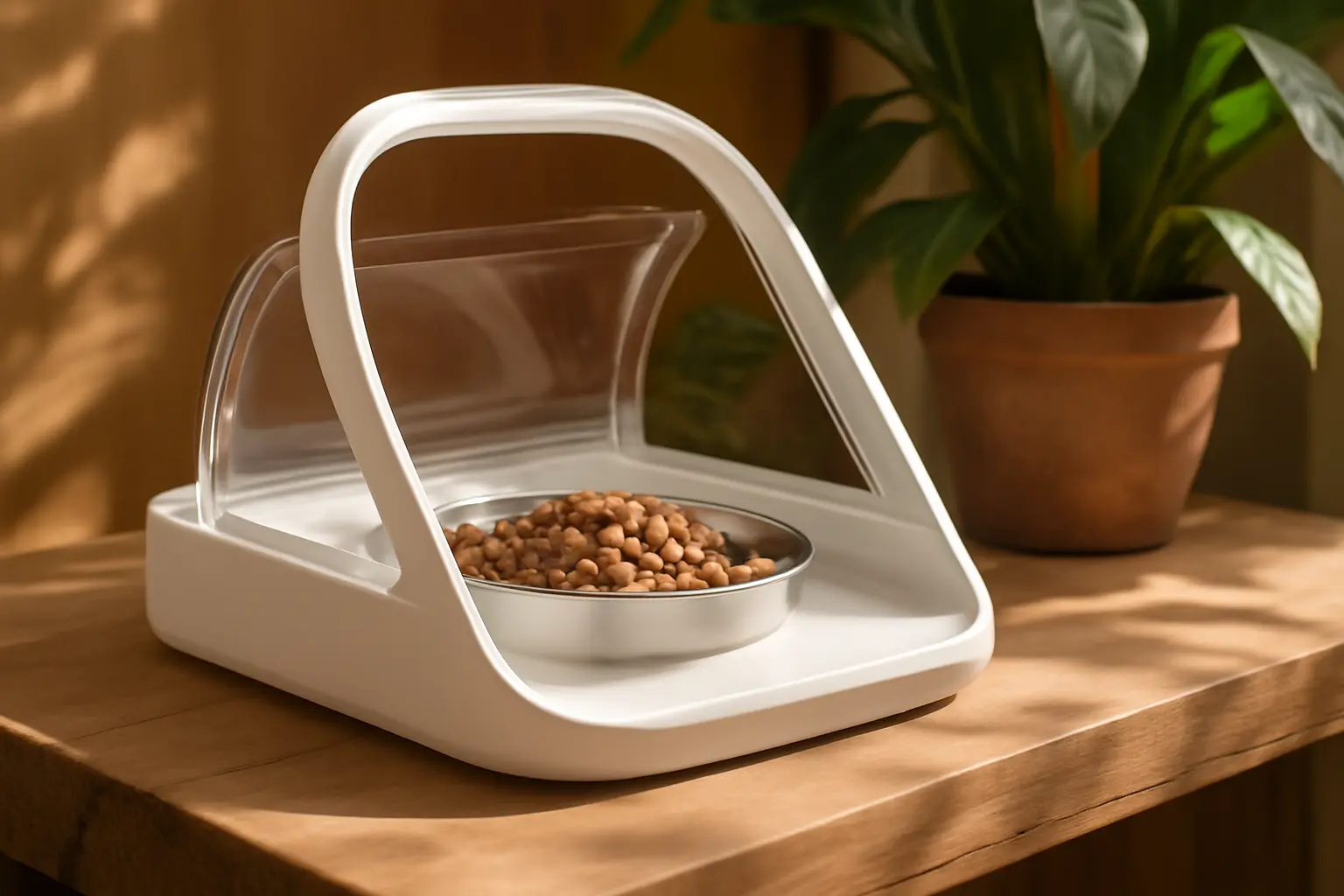 Alimentador Inteligente Sure PetCare: Solução Prática para Alimentação de Pets