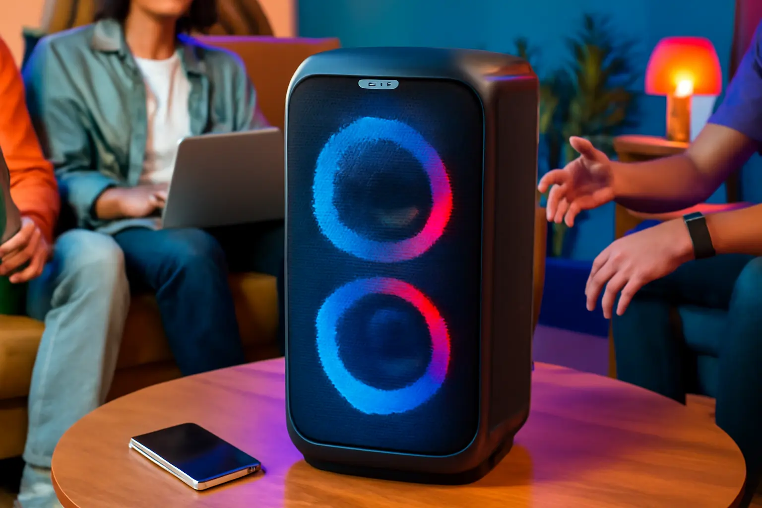 Caixa de Som PartyBox AIWA PB-06 Bluetooth: Potência e Som de Alta Definição