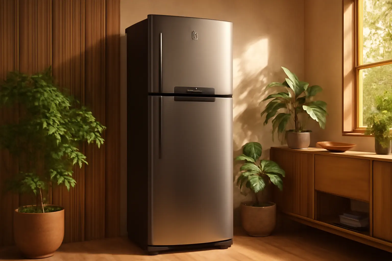 Geladeira Electrolux Frost Free Inverter 390L Efficient AutoSense Duplex Black Inox Look (IF43B) - 127V