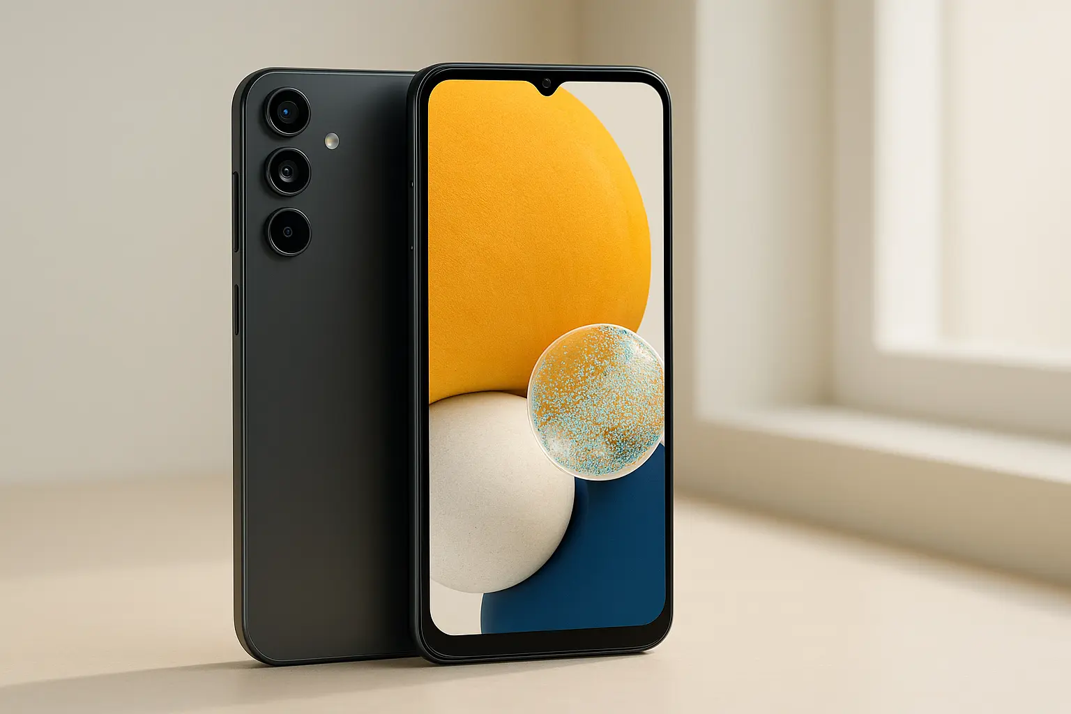 Galaxy A15: Tela Grande e Memória de 128GB