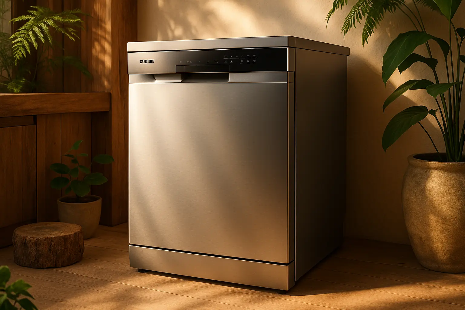 Lava-Louças Samsung Inox 14 Serviços 110V DW60C7050FS/AZ: Capacidade e Elegância em Inox