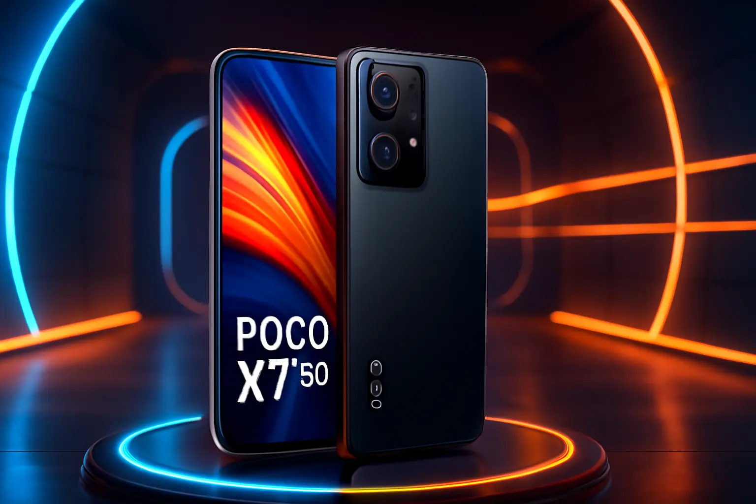 Smartphone Xiaomi Poco X7 5G NFC Black: 8GB RAM, 256GB ROM, Desempenho e Conectividade