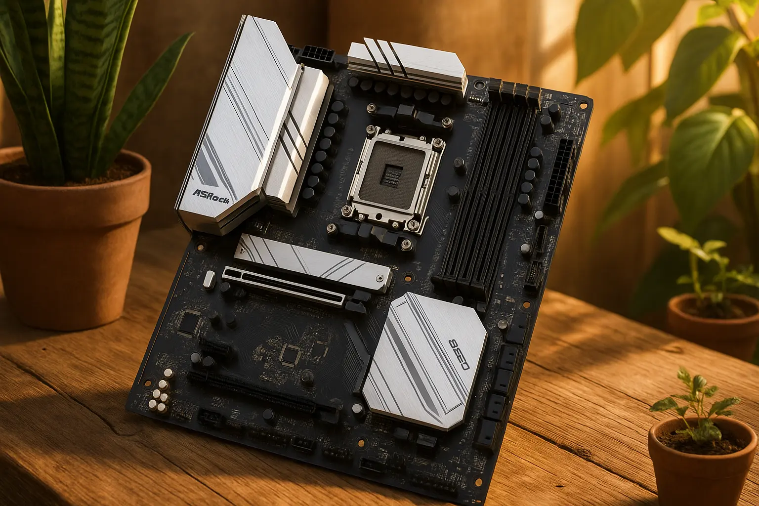 ASRock B650 PRO RS com suporte AMD Ryzen série 7000