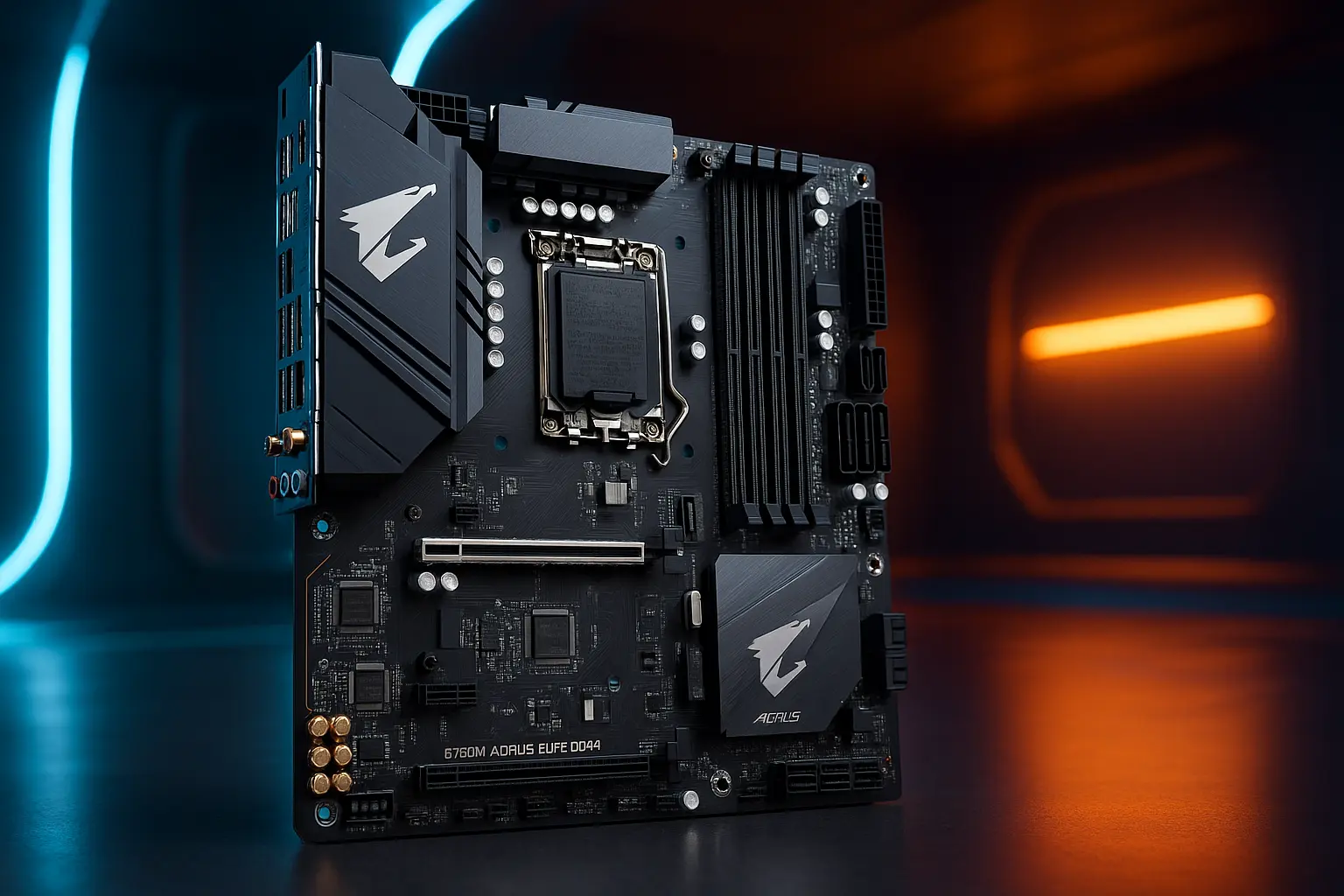 B760M AORUS Elite DDR4: Potência e Compatibilidade Intel