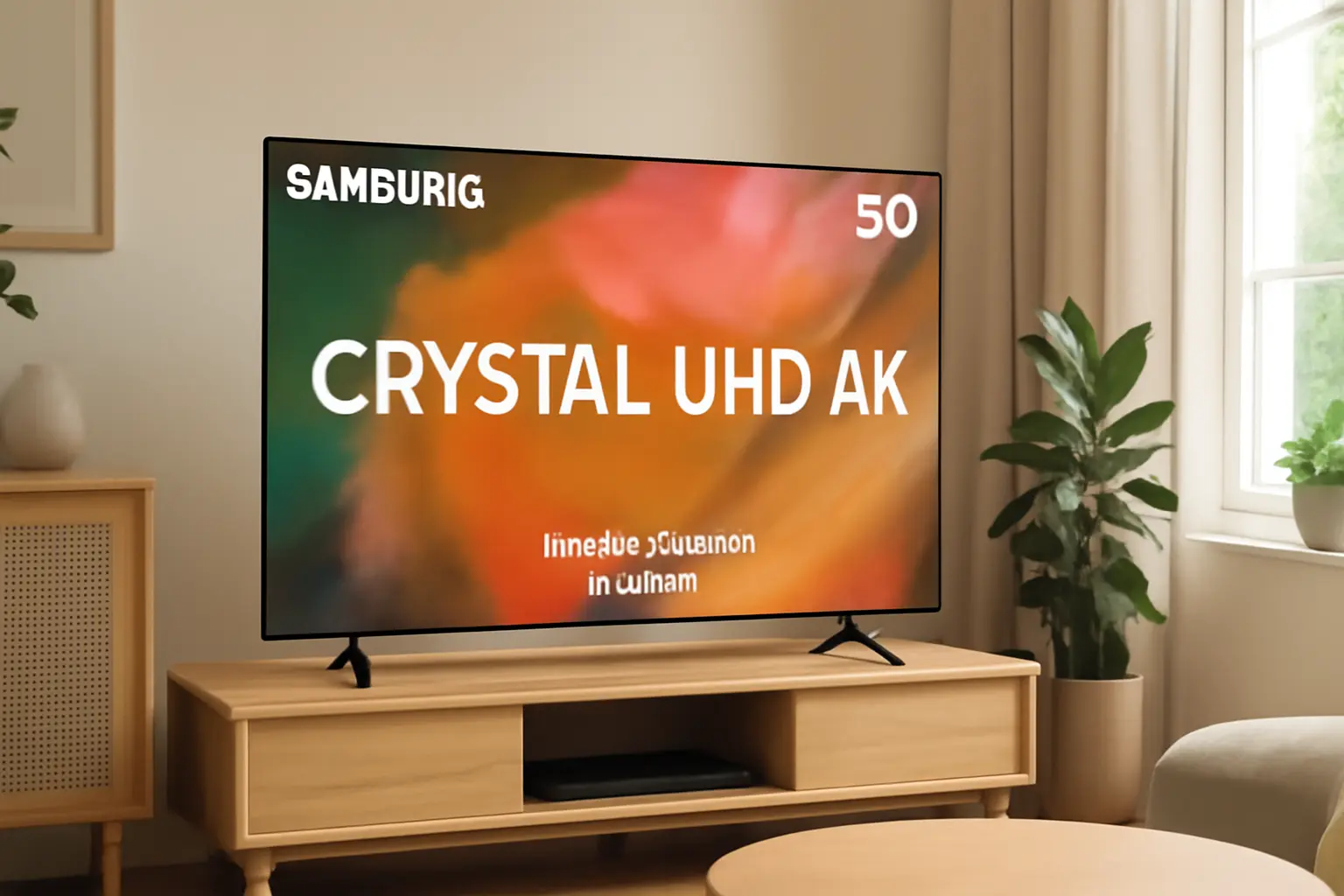 Samsung Smart TV 50" Crystal UHD 4K 50DU8000 - Painel Dynamic Crystal Color, Gaming Hub
