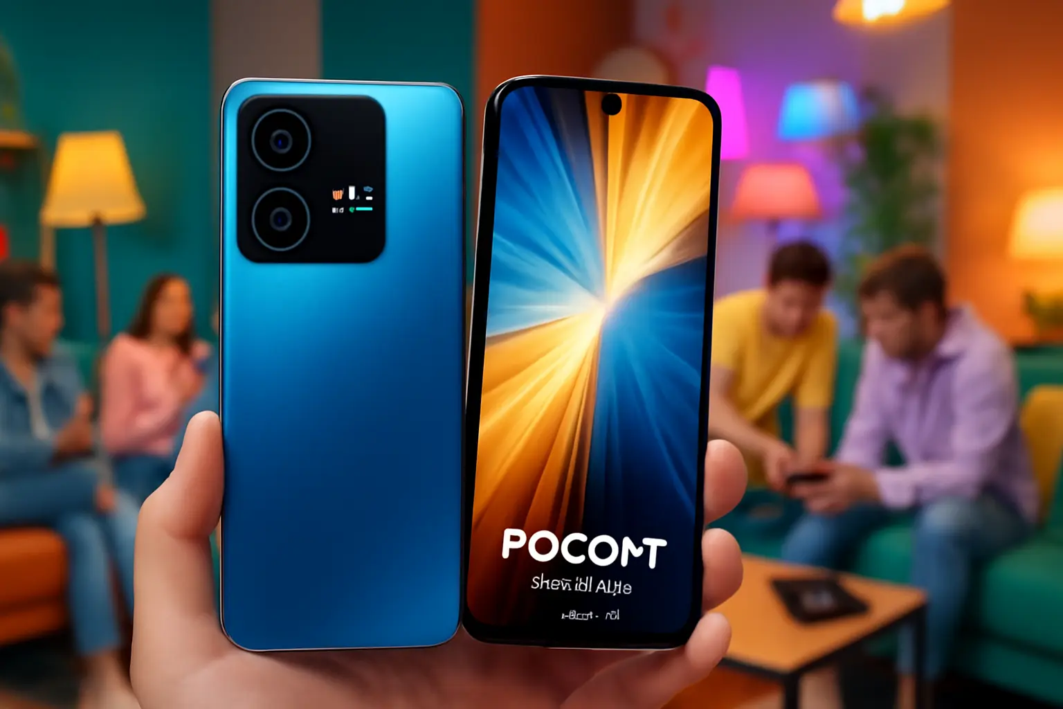 Xiaomi Smartphone POCO M7 Pro 5G 256GB | 8GB/12GB RAM | Processador Ultra Potente Dimensity 7025