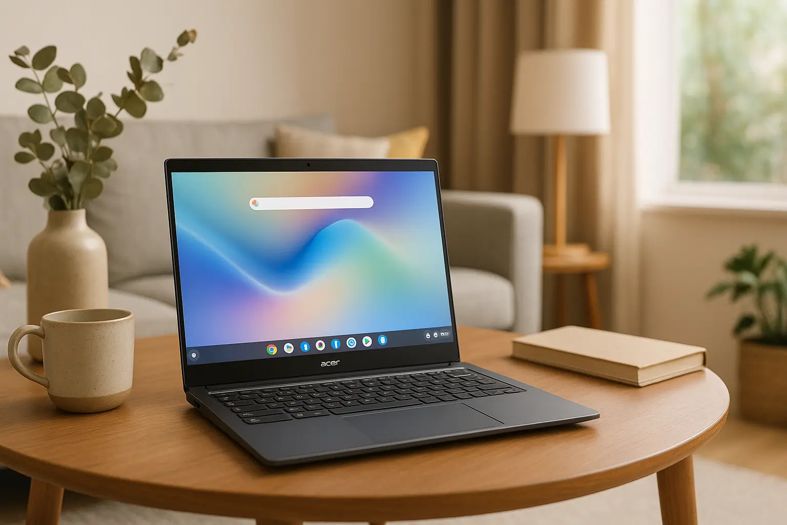 Acer Chromebook Plus 514 com Google AI: leve, rápido e inteligente