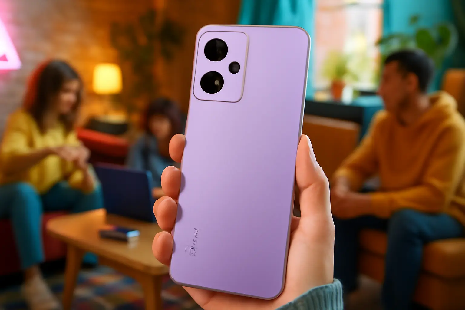 Smartphone Xiaomi Redmi Note 14 5G NFC Violeta Lavanda 8GB RAM 256GB ROM: Potência e Conectividade