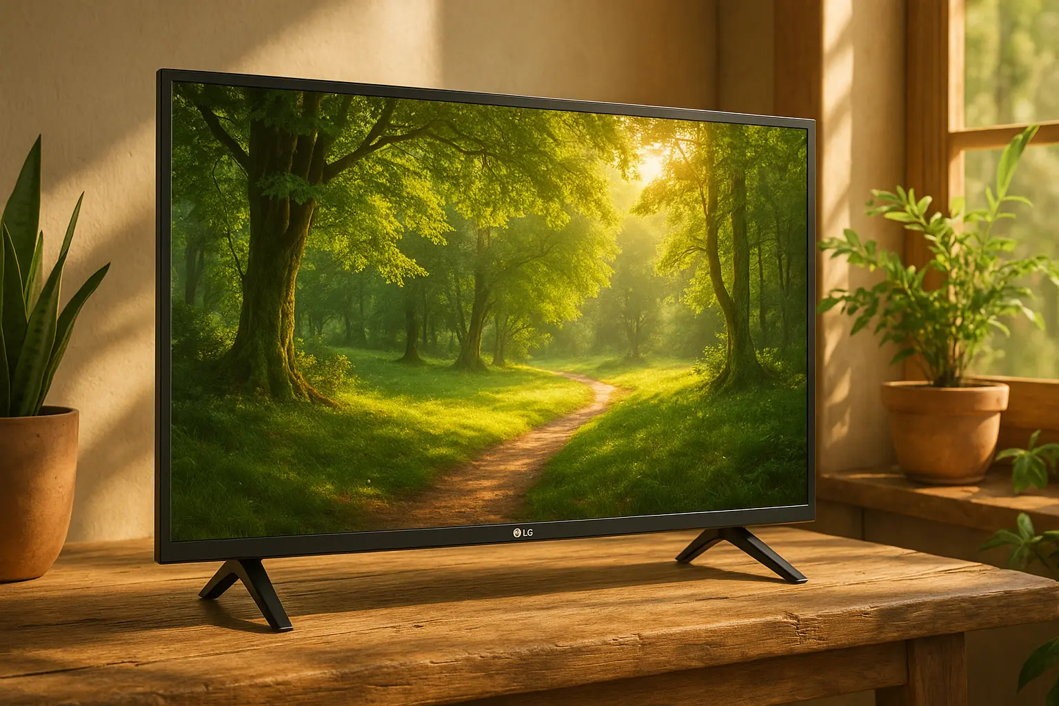 TV LG 32" LED HD Smart Pro: Imagem Nítida com AI Sound