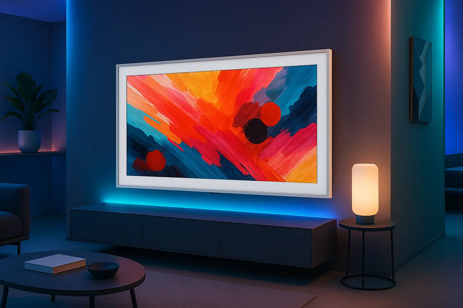 Moldura para Smart TV 43" The Frame: Design que Eleva sua Sala