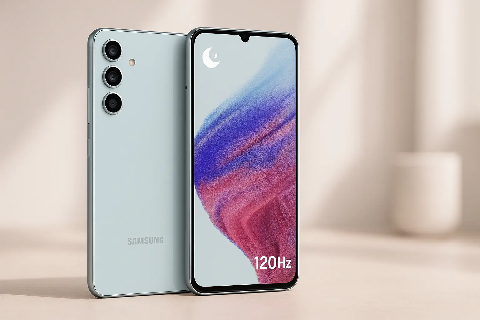 Samsung Galaxy A35 5G com Nightography e Tela 120Hz