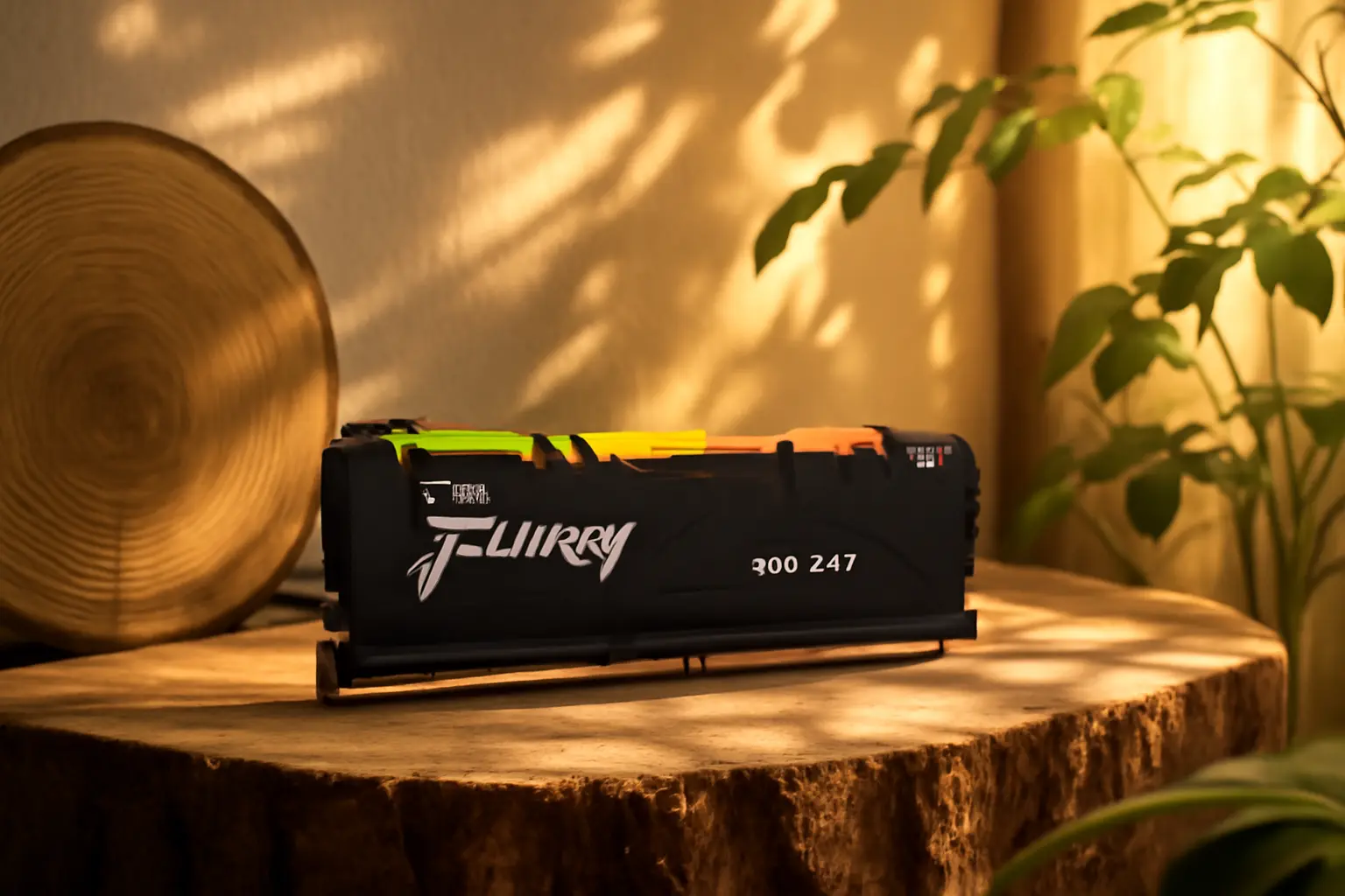 Kingston Módulo Único de Memória FURY Beast RGB 8GB 5200MT/s DDR5: Desempenho Superior para Seu Desktop
