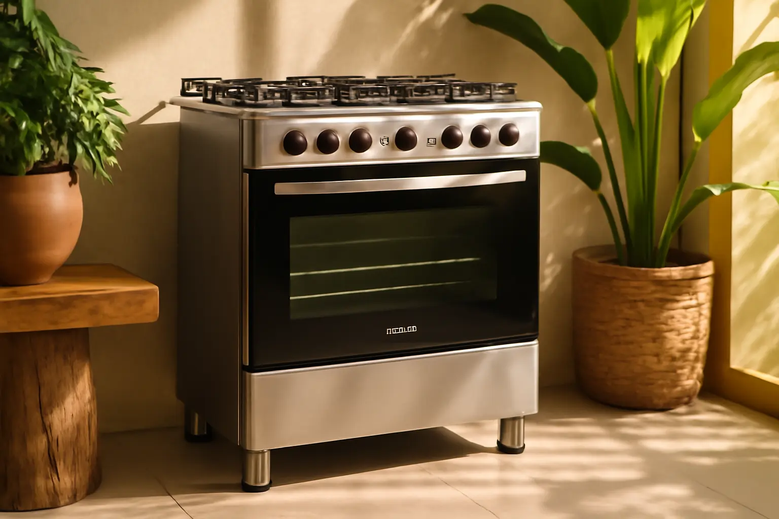 Fogão de Piso Dako Supreme 5 Bocas com Acendimento Automático