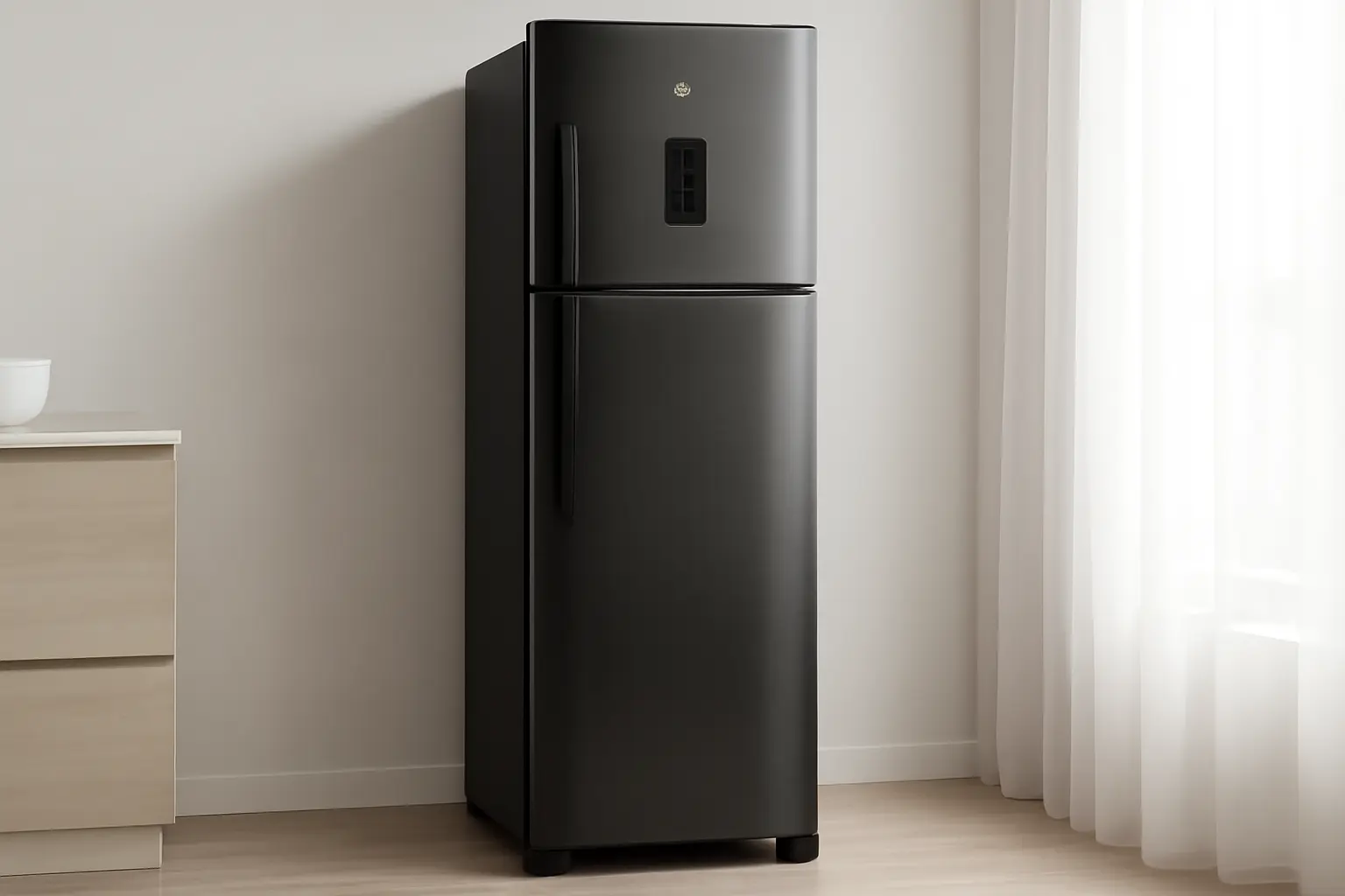 Geladeira Electrolux Frost Free Inverter 390L Efficient AutoSense Duplex Black Inox Look (IF43B) - 220V