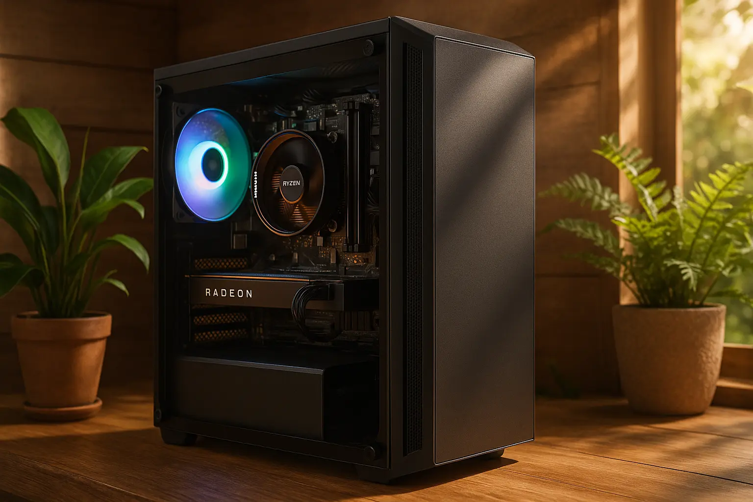 PC GAMER AMD RYZEN 3 3200G com Vega 8: Potência e Economia