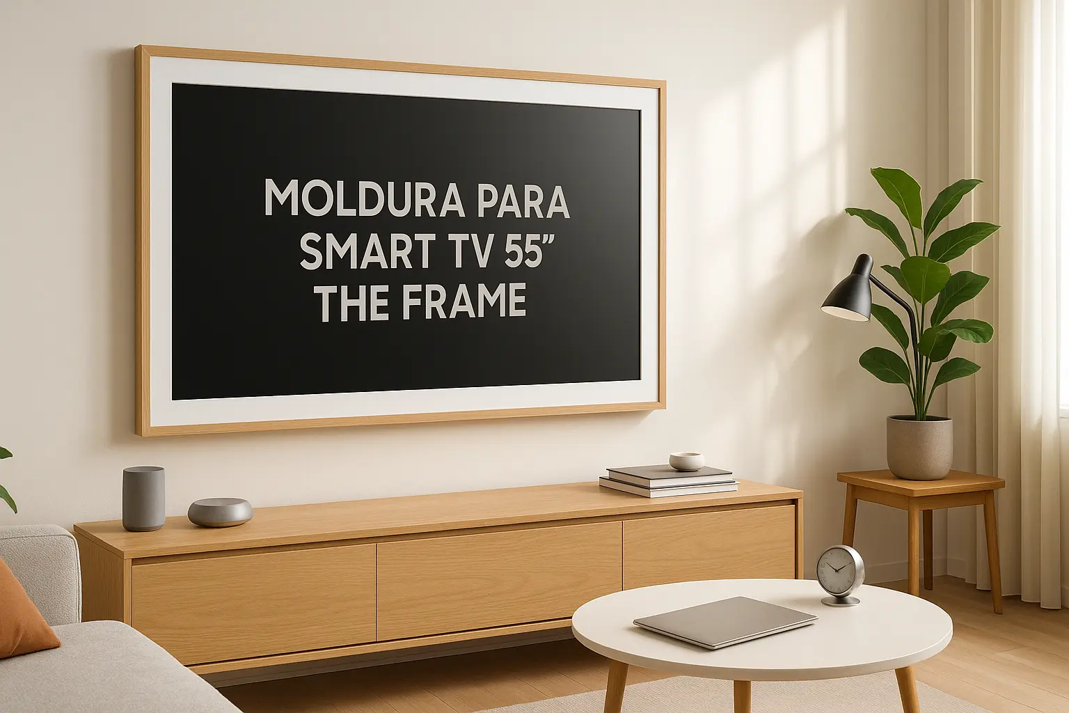 Moldura para Smart TV 55" The Frame: Toque Sofisticado e Versátil