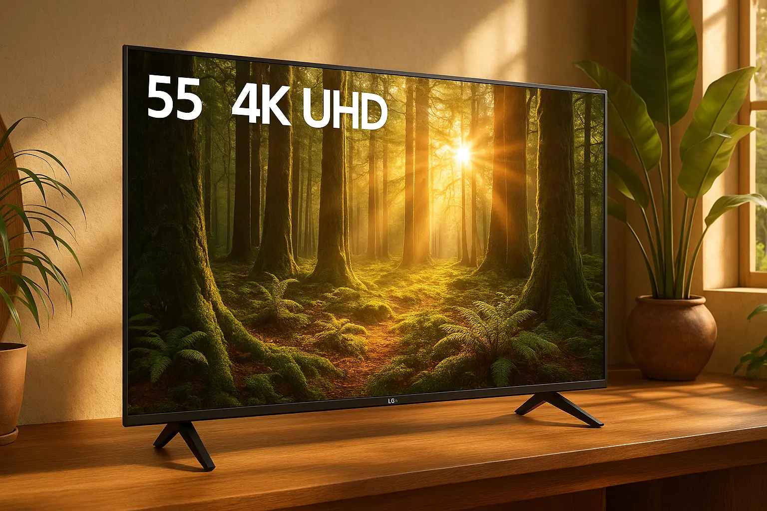 Smart TV LG 55" 4K UHD com Alexa e WebOS 24