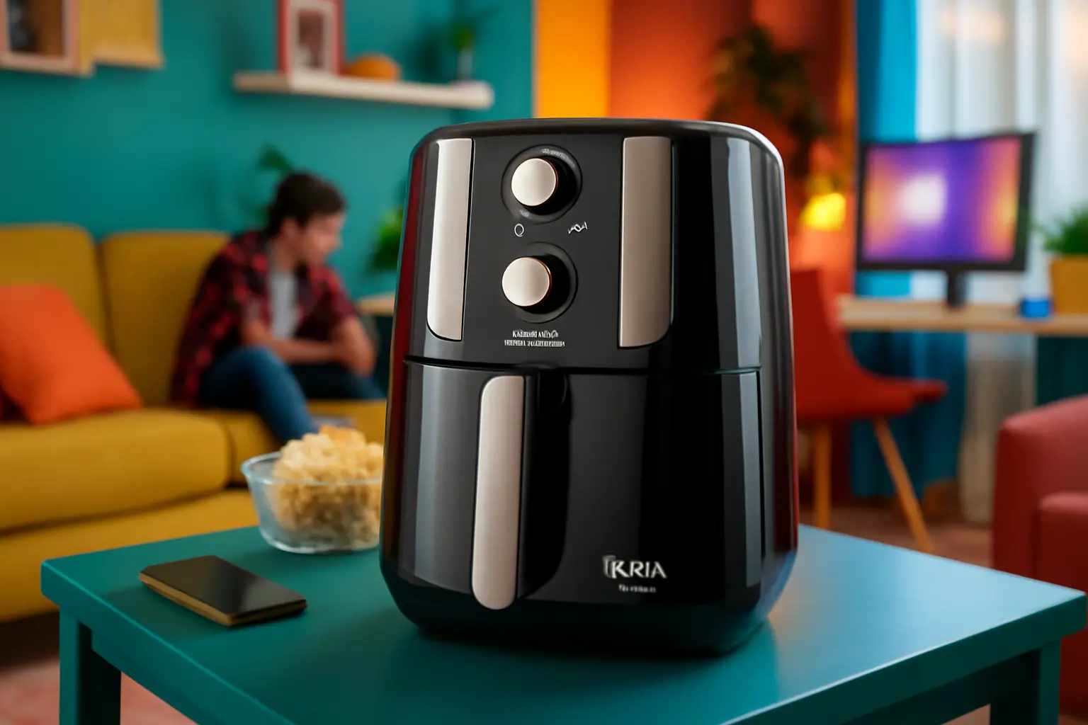 Fritadeira Air Fryer Philco Chrome 5,5 Litros Preta: Praticidade e Eficiência na Cozinha