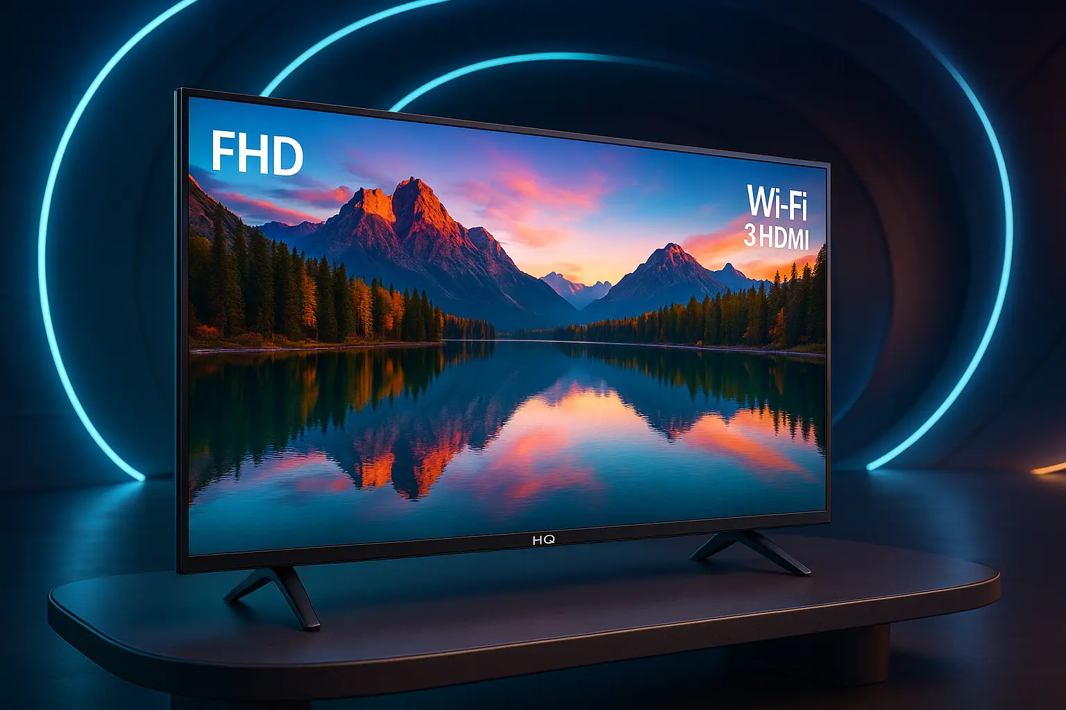 Smart TV 43 HQ HQSTV43N: Wi-Fi, 3 HDMI e Tela FHD