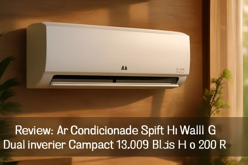 Ar Condicionado Split Hi Wall LG Dual Inverter Compact 18.000 Btus Frio 220v R-32: Eficiência e Conforto