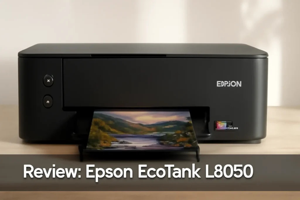 Epson EcoTank L8050: Impressão Fotográfica de Alta Qualidade e Conectividade