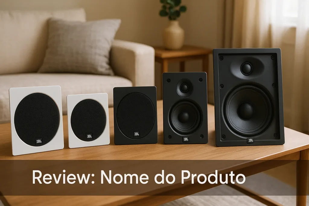 Cinco Principais Modelos de caixa de som embutir bluetooth JBL