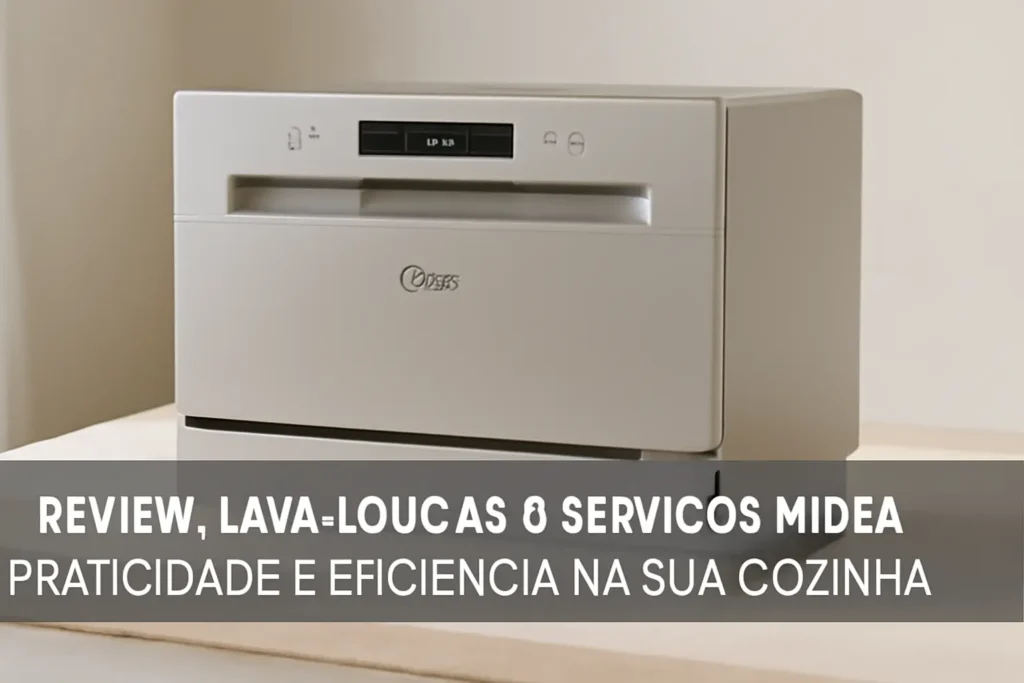 Lava Louças 8 Serviços Midea: Praticidade e Eficiência na Sua Cozinha