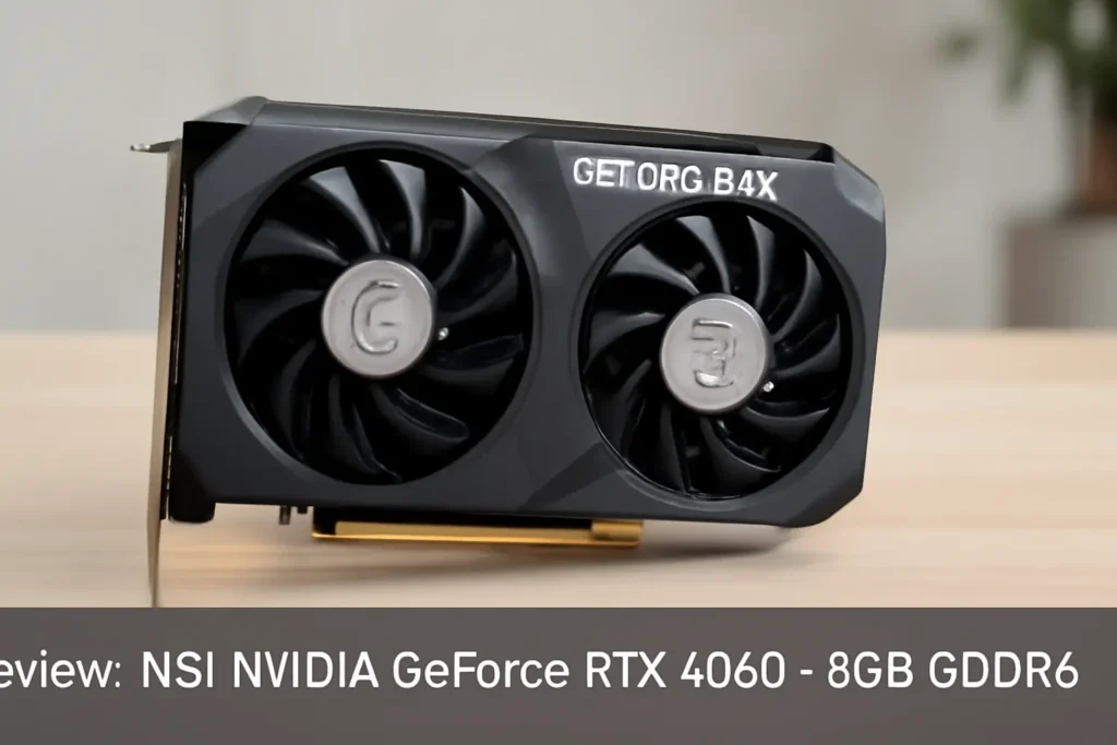 Placa de Vídeo MSI NVIDIA GeForce RTX 4060 - 8GB GDDR6