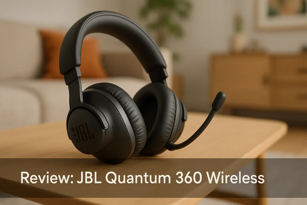 JBL Quantum 360 Wireless: Imersão Total e Liberdade Sem Fio