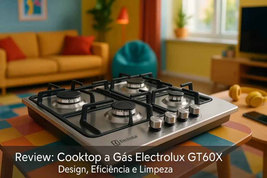 Cooktop a Gás Electrolux GT60X: Design, Eficiência e Limpeza