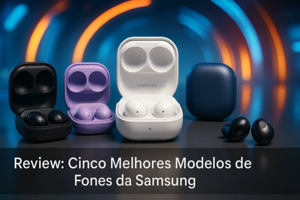 Cinco Melhores Modelos de fones da Samsung