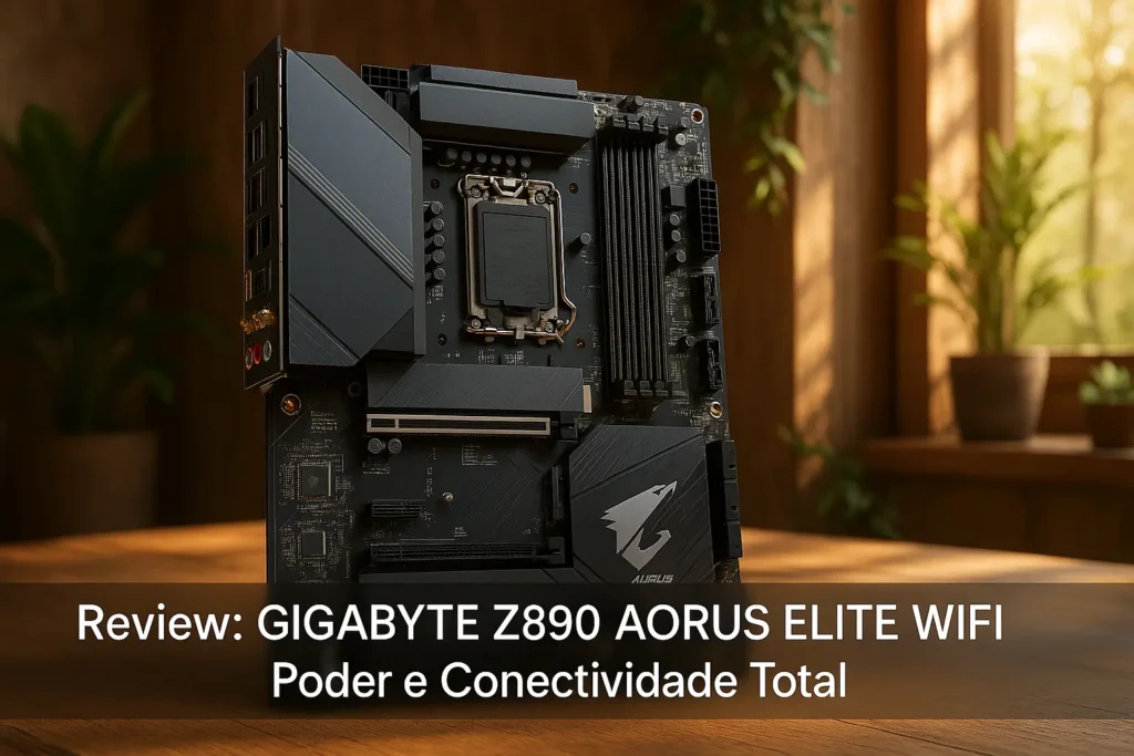 Gigabyte Z890 AORUS ELITE WIFI 7: Poder e Conectividade Total
