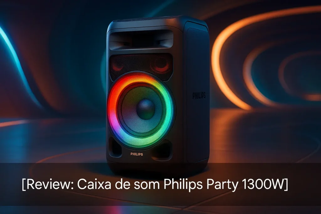 Top 5 Caixa de som Philips party 1300w