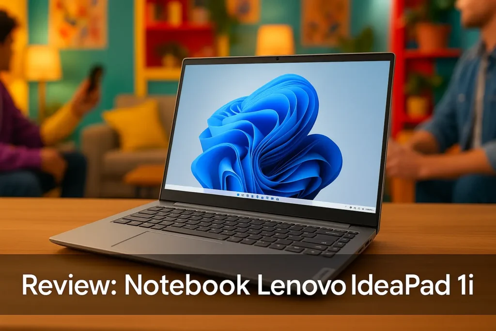 Notebook Lenovo IdeaPad 1i i7: desempenho e leveza