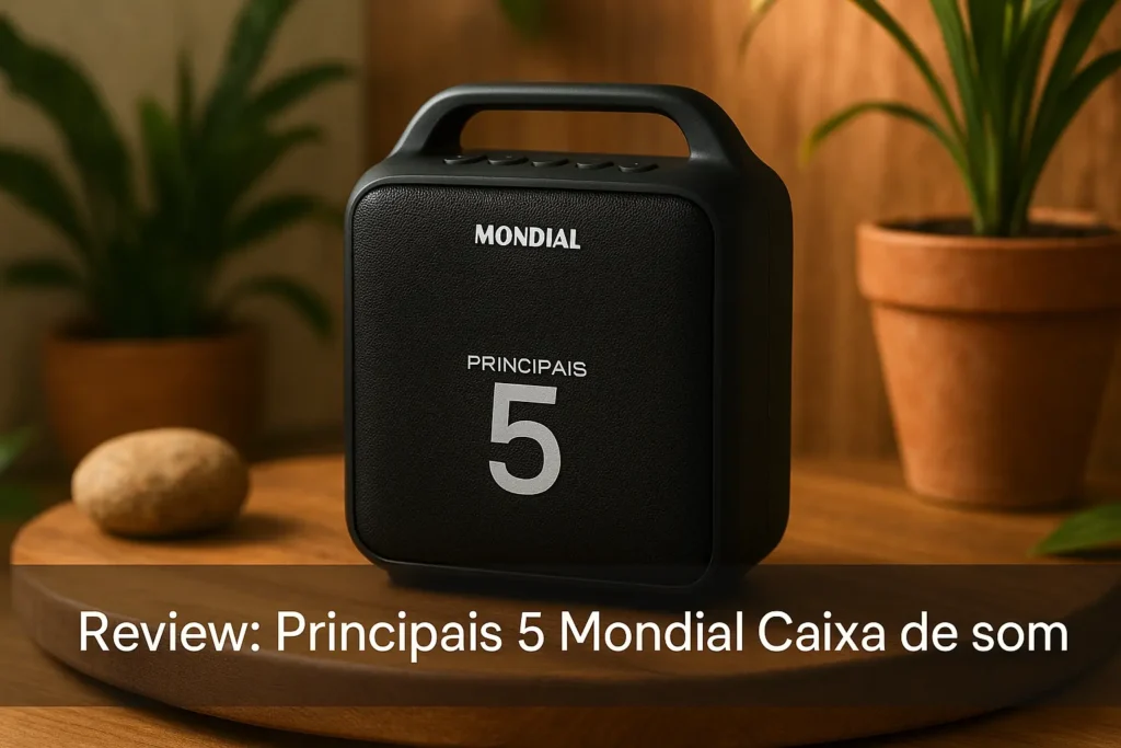 Principais 5 Mondial Caixa de som