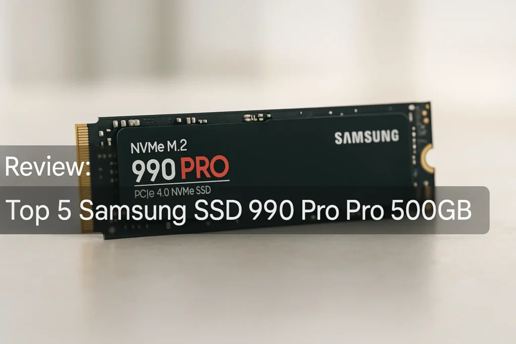 Top 5 Samsung SSD 990 pro 500gb