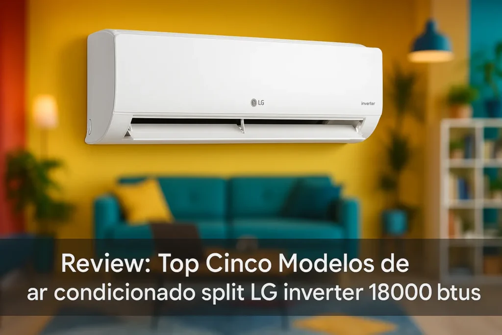 Top Cinco Modelos de ar condicionado split LG inverter 18000 btus