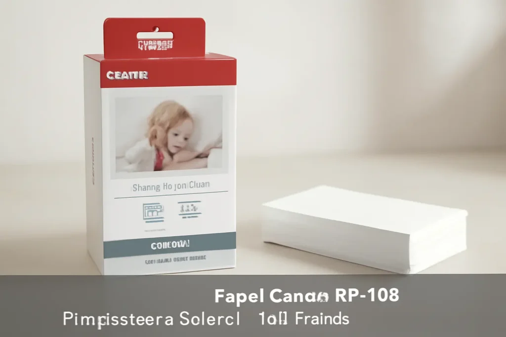 Papel Canon RP108 p/ Impressora Selphy - 108 Folhas