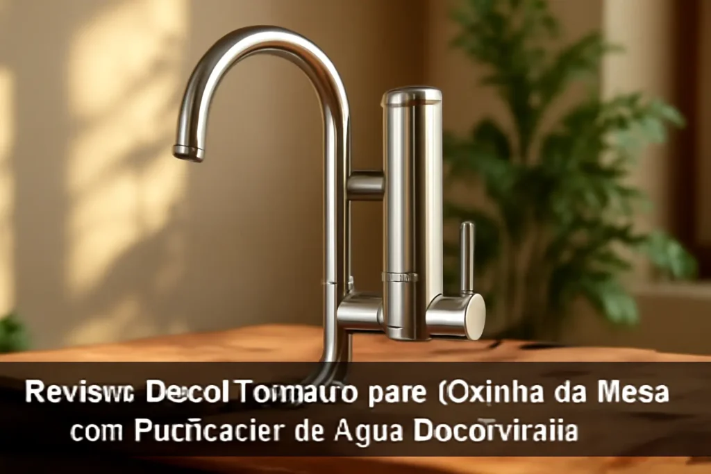 Docol Torneira para Cozinha de Mesa com Purificador de Água DocolVitalis