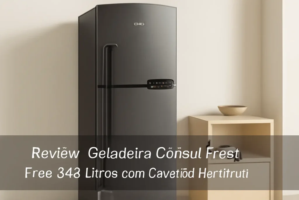 Geladeira Consul Frost Free 342 Litros com Gavetão Hortifruti